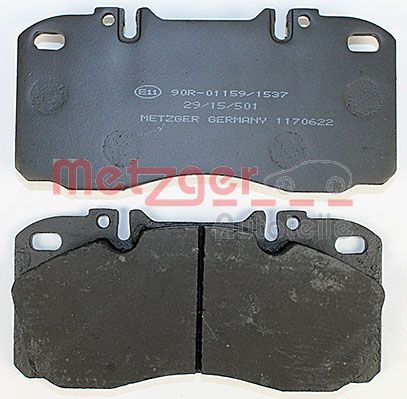 METZGER 1170622 Bremsbelagsatz, Scheibenbremse